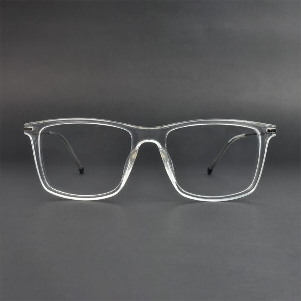 Stylish Transparent Square Eyeglasses OLD 0414T 005
