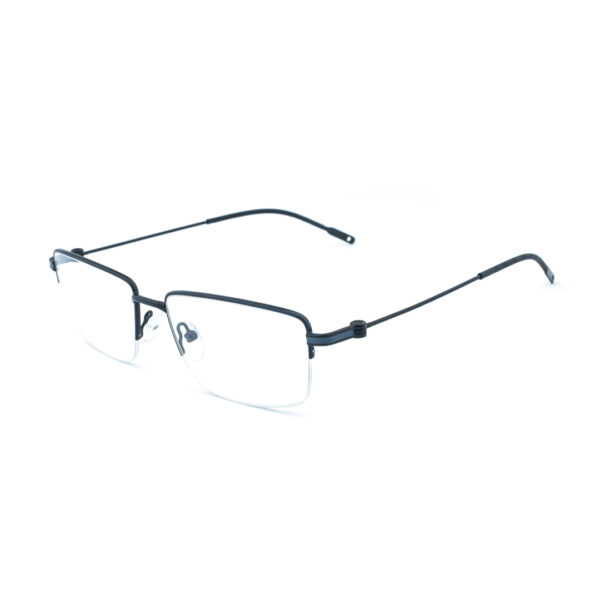 Black Half Rim 88225 C1 Eyeglasses