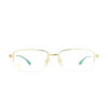 Half Rim Golden 8201049 23KGB Eyeglasses