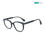 Stylish Black A2514 C1 Geometric Eyeglasses