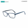 I-CHANGE GPA10032 C01 Black Rectangle Eyeglasses