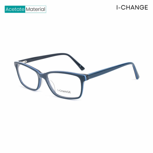 I-CHANGE GPA10032 C01 Black Rectangle Eyeglasses