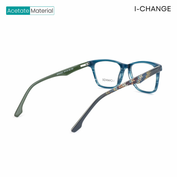 I-CHANGE GPAK0007 C04 Blue Havana Rectangle Eyeglasses