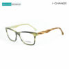 I-CHANGE GPAK0007 C2 Transparent Olive Eyeglasses