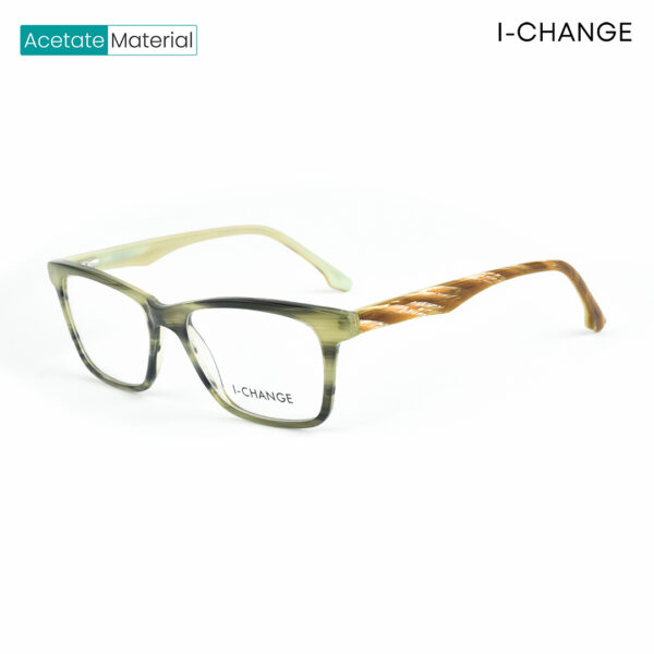 I-CHANGE GPAK0007 C2 Transparent Olive Eyeglasses