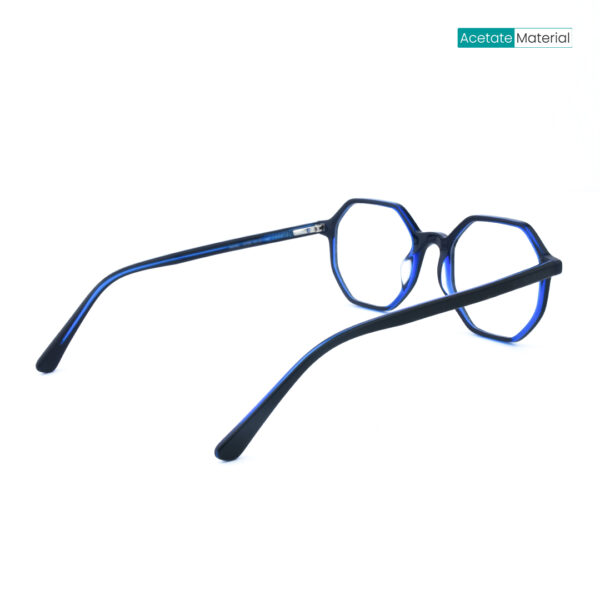 Stylish Hexagonal A2493 C123 Eyeglasses