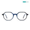 Stylish Hexagonal Tri-Color A2493 C21 Eyeglasses