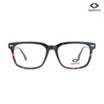 Optikart Dark Havana Rectangle Eyeglasses 88017 C2