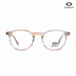 Optikart Translucent Havana Round Eyeglasses AC31115 C3