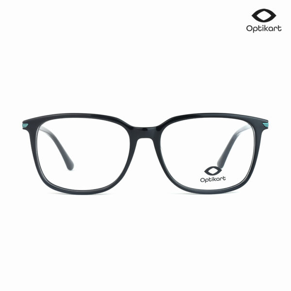 Stylish Black Rectangle Eyeglasses GT2027 C1