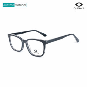 Optikart RD26109 C4 Black Square Eyeglasses