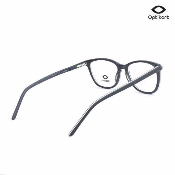 Stylish Cat-Eye Black  & White Eyeglasses For Women RD26113 C6