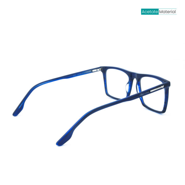 Stylish Blue A2527 C12 Square Eyeglasses