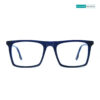 Stylish Blue A2527 C12 Square Eyeglasses
