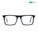 Stylish Black A2527 C1 Square Eyeglasses