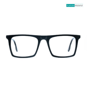 Stylish Black A2527 C1 Square Eyeglasses
