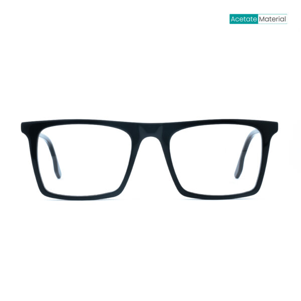 Stylish Black A2527 C1 Square Eyeglasses