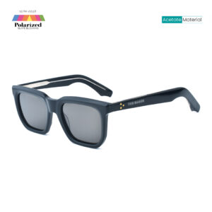 Bold Black 896 C1 Square Sunglasses