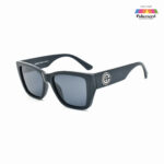 Women's Black Oversized Polarized 5260 C1 Sunglasses