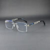 Stylish Silver Rimless 90607 C5 Eyeglasses