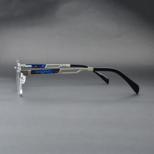 Stylish Silver Rimless 90607 C5 Eyeglasses