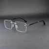 Stylish Rimless 90599 C5 Eyeglasses