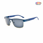 Blue Rectangle Polarized PR7066 Sunglasses