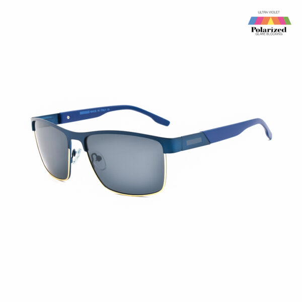 Blue Rectangle Polarized PR7066 Sunglasses