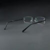 Stylish Black Havana Rimless 17140 Eyeglasses
