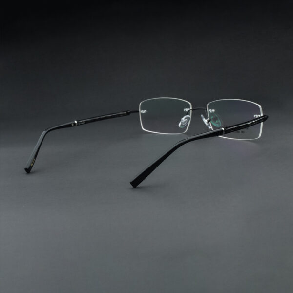 Stylish Black Havana Rimless 17140 Eyeglasses
