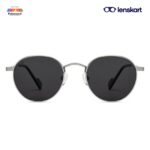 Vincent Chase Black Silver Polarized Sunglasses VC S15398 C2 M