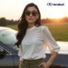Vincent Chase Gray Transparent Polarized Sunglasses VC S16747 C2 W