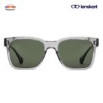 Vincent Chase Gray Transparent Polarized Sunglasses VC S16747 C2 W