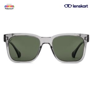 Vincent Chase Gray Transparent Polarized Sunglasses VC S16747 C2 W