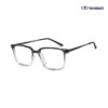 LensKart Air Grey Black Transparent Full Rim Eyeglasses LA E14572 C3 M