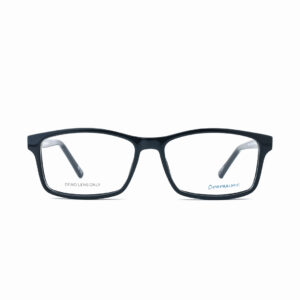 Rectangular Black OPH 100 0202 BLK Eyeglasses