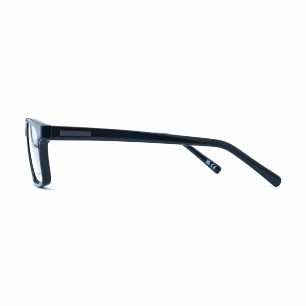 Rectangular Black OPH 100 0202 BLK Eyeglasses