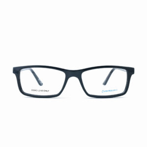Stylish Rectangular Black OPH 104 02 BLK Eyeglasses