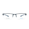Half Rim Rectangular OPH 108 0208 BLK Eyeglasses