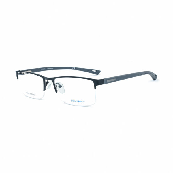Half Rim Rectangular OPH 108 0208 BLK Eyeglasses