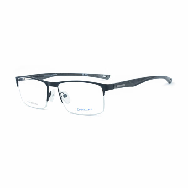 Stylish Half Rim Eyeglasses OPH 109 0202 BLK