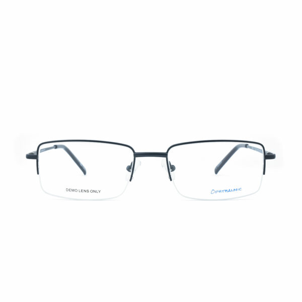 Stylish Half Rim Eyeglasses OPH 111 0202 BLK