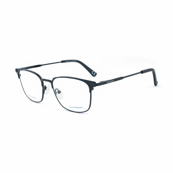 Square Metal OPH 112 0202 BLK Eyeglasses