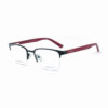 Half Rim OPH 302 0210 BLK RED Eyeglasses