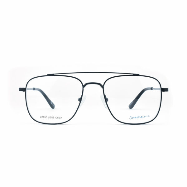 Stylish Double Bridge OPH SC 310 0202 BLK Eyeglasses