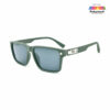 Stylish Square Matte Olive Sunglasses 7114 C4