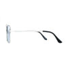 Double-Bridge Silver Sunglasses SUN 111 1212 SLV N