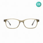 Olive Rectangular Kids Eyeglasses