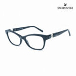 SWAROVSKI Black Rectangular Eyeglasses SW5219 001