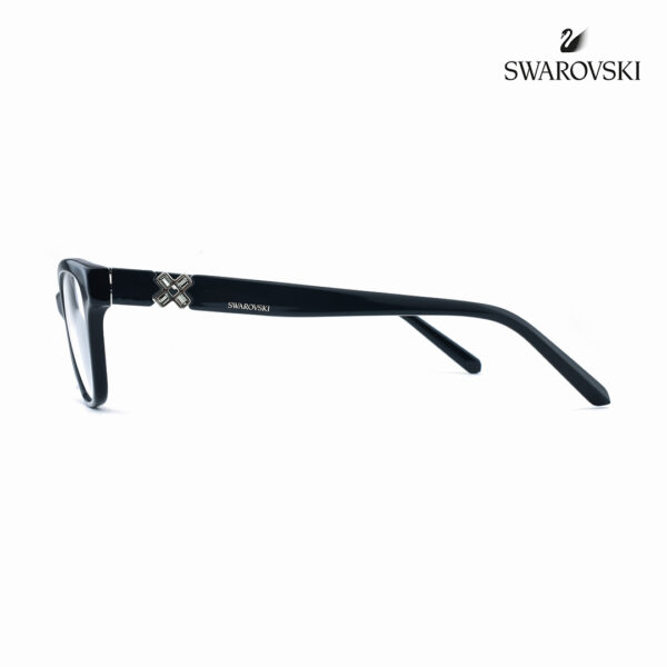 SWAROVSKI Black Rectangular Eyeglasses SW5219 001